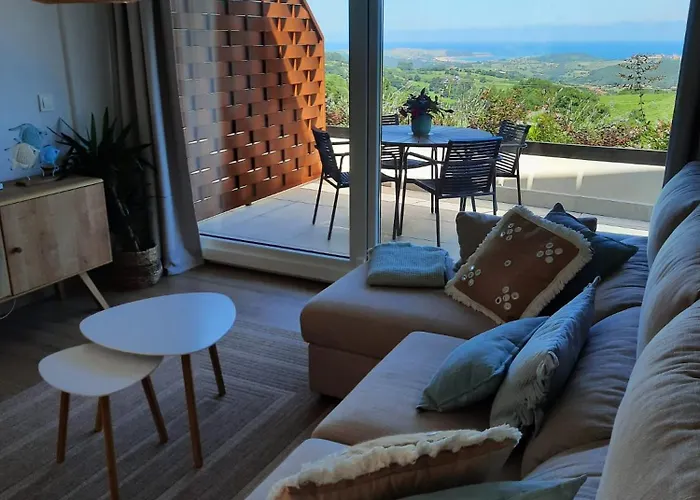 Vistas Al Mar Y Con Jardin - Casa Abelia Apartmán *